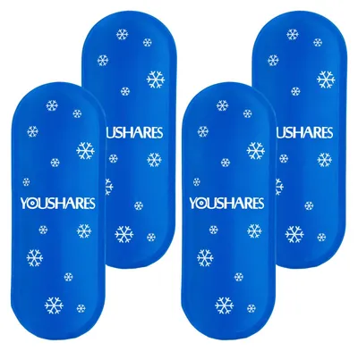 Insulin-Kühltasche mit 4 Gel-Packs, wiederverwendbar, 17x6,8 cm