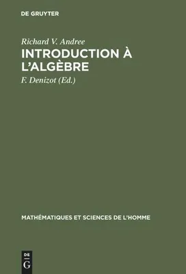 Produktbild von Introduction à l'algèbre