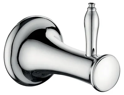 Produktbild von Haken im RETRO-Stil, verchromt, für das Badezimmer, 56 x 77 x 59 mm