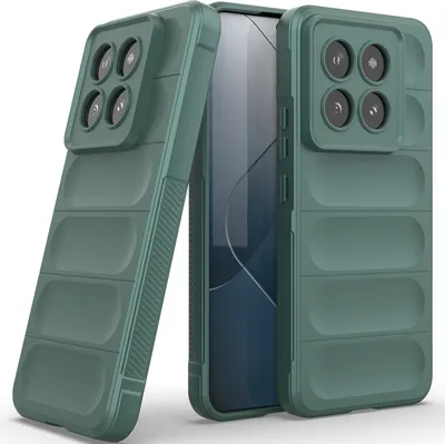 Obrázek produktu pro Pouzdro pro Xiaomi 14 Pro Měkké TPU Silikonové Nárazuvzdorné Ochranné Pouzdro zelené