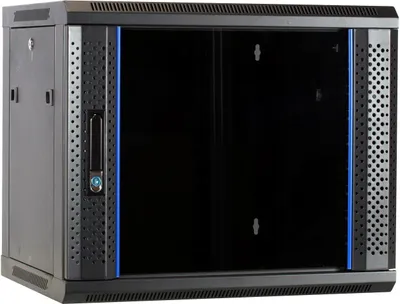 Produktbild von DSIT 9 HE Serverschrank, Wandgehäuse, mit Glastür (BxTxH) 600 x 450 x 500mm (DS6409)