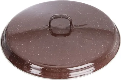 Produktbild von Orion Emaille-Deckel emaillierter Deckel groß 32 cm LEM