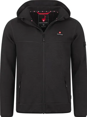 Produktbild von Höhenhorn Tacul Hood Herren Jacke Fleece Dunkelgrau Gr. M