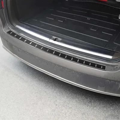 Produktbild von OMAC Ladekantenschutz Stoßstangenschutz 1110095CF Hinten für AUDI A4 Avant (8K5, B8) 900mm 170mm 30mm