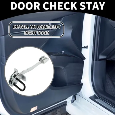 Image de Arrêt De Butée De Sangle De Vérification De Porte No.13147255 - Pour Opel Meriva A X03 2003-2010 Métal Ton Argent - 1 Pc