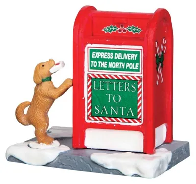 Productafbeelding van Kerstfiguur Santa s mailbox Lemax