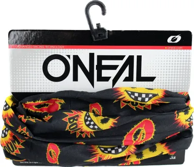 Produktbild von O'Neal Multifunktionstuch, Schlauchschal, Neckwarmer - Emoji black/yellow - schützt vor Wind und Nässe, wärmend, 26x47cm, Einheitsgröße
