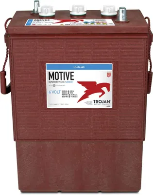 Produktbild von Trojan L16G-AC 6V 390Ah Deep Cycle Traktionsbatterie EUTR-Anschluss