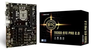 Obrázok produktu pre Základná doska BIOSTAR TB360-BTC PRO 2.0 Intel Socket 1151