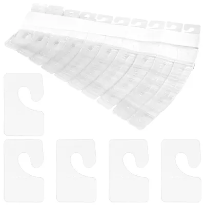 Selbstklebende Eurogathänger, 600 Stück, 42x27 mm, transparent