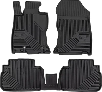 Immagine prodotto di Tappetini in gomma No.77 per Subaru Forester V 2018-2025 TPE Nero 3 pz
