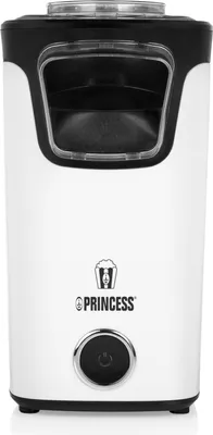Produktbild von Princess 01.292986.01.001 Popcornmaschine, Schwarz, Weiß, 3 min, 60 g, 1100 W, 220 - 240 V, 50 / 60 Hz