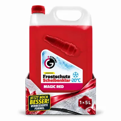 Produktbild von G-XTREME Scheibenfrostschutz Magic Red 5L bis -20°C gebrauchsfertig