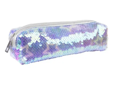 Produktbild von Pailletten Stiftemäppchen pastell (Motiv 2) - bb-Klostermann 31180 -