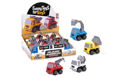 Produktbild von ARTYK Baufahrzeuge Toysforboys 12/Disport 125409 Mischen Sie Preis für 1 PCs