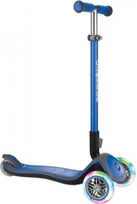 Produktbild von GLOBBER ELITE DELUXE, navy-blau mit Leuchtrollen