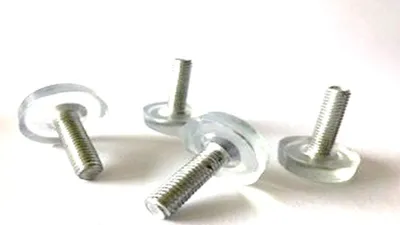 Produktbild von Höhenverstellbare Gerätefüße mit Gewinde für Waschmaschine, 4er-Set, 8x25 mm