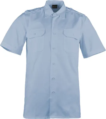 Produktbild von Diensthemd kurzarm hellblau, XL