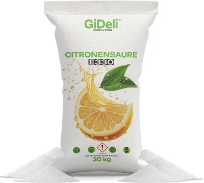 Produktbild von GiDeli Zitronensäure 30kg für Küche Säuerungsmittel Reinigung Premium