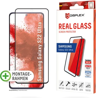 Produktbild von DISPLEX Real Glass 3D Samsung Galaxy S22 Ultra