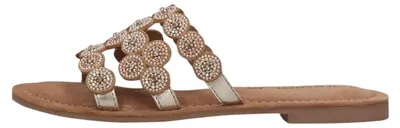 Productafbeelding van Bagatt Selin Damenschuhe Sandalen Flach Pantolette Braun Freizeit