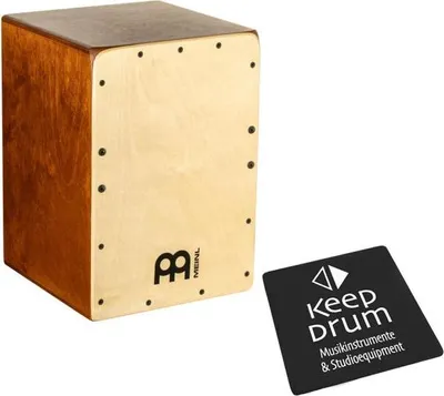 Zdjęcie produktu dla Meinl Percussion JC50AB-B Jam Cajon z podkładką Keepdrum