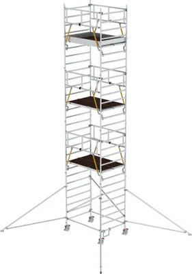 Produktbild von MUNK Rollgerüst SG mit Doppelplattform 1,35x1,80m und Ausleger 9,55m AH
