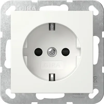 Image de GIRA Prise 1f rws mt UP m.BS IP20