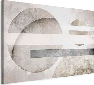 Produktbild von Italienischer Leinwand Leinwandbild - Planets (1 Part) Wide 120x80 cm Abstrakt n-A-1401-b-a