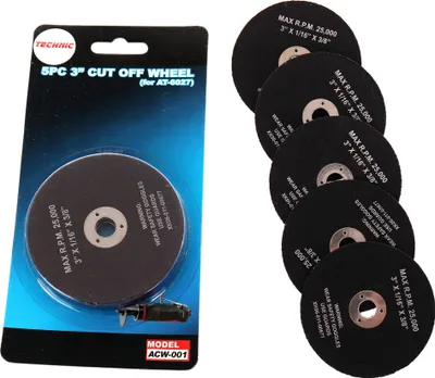 Produktbild von Schleifscheiben Für Metall, 75 Mm, Bohrung 10 Mm, 5Er-Set