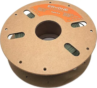 Zdjęcie produktu dla ERYONE Matowy filament PLA do drukarek 3D, 1,75 mm, dokładność wymiarowa – 0,03 mm, 1 kg, 1 szpula