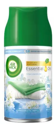 Image de Recharge Airwick Freshmatic 250 ml, parfum Linge frais et lilas