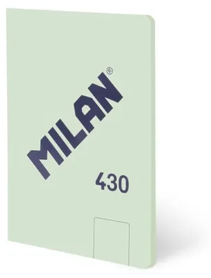 Produktbild von MILAN Notizbuch A5, 48 Seiten, 95 g/m², grün