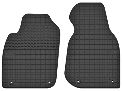 Image de Tapis avant en caoutchouc pour Audi A6 C5 1997-2005 (monospace/break/berline) – 2 pièces, noirs, sur mesure