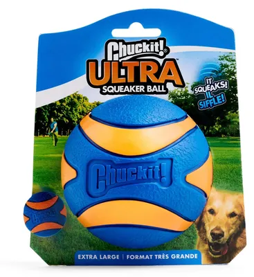 Produktbild von Chuckit! Ultra Squeaker Hundespielzeug Gummi hohe Sprungkraft