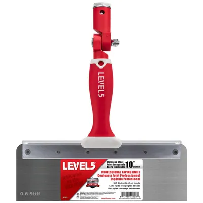 Produktbild von Level5 Profi Fassadenspachtel 254mm steife Klinge Edelstahl Offset Griff 5-382