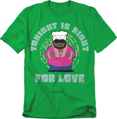 Image de South Park - "Tonight Is Right" T-shirt Homme/Femme Unie TV28197 (L) (Vert irlandais)