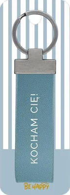 Produktbild von Geschenk-Schlüsselanhänger mit der Aufschrift „Ich liebe dich!“ – Be-Happy Gifts