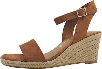 Productafbeelding van Tamaris Damenschuhe Sandalen Hoch Braun Freizeit