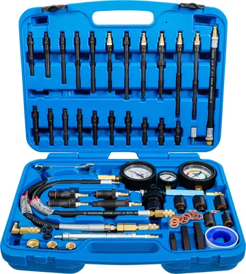Immagine prodotto di BGS Kit di prova di compressione e perdita di pressione per motori a benzina e diesel - 8401