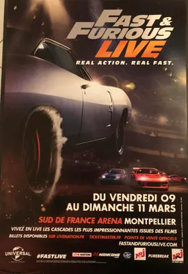 Zdjęcie produktu dla Szybcy i Wściekli - PLAKAT - 40x60 cm