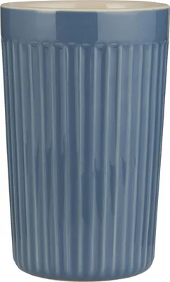 Produktbild von IB Laursen Cafe Latte Becher Groß Mynte CORNFLOWER Blau Keramik Tasse 375ml