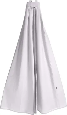 Produktbild von Betthimmel für die Babywiege und Schaukel, 156 cm, Baldachin aus 100% Baumwolle in Hellgrau