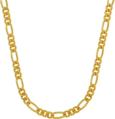 Produktbild von Goldkette Figarokette Länge 50cm - Breite 2,2mm - 585-14 Karat Gold