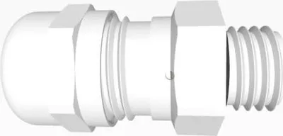 Produktbild von Druckausgleichsverschraubung M12x1,5 Membrantyp PTFE Messing (CuZn) vernickelt Gewindelänge 8,0mm - 1 Stück