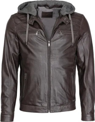 Produktbild von Mustang Lederjacke Foster Herren dark brown L