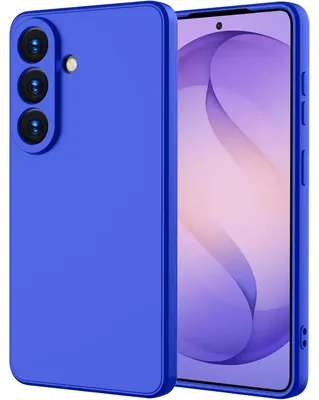 Obrázek produktu pro Pouzdro pro Samsung Galaxy S26 Měkký tekutý silikonové, nárazuvzdorné gumové pouzdro Tmavě modrá