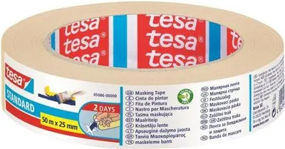 Obrázek produktu pro Maskovací páska "Standard 5086", 25 mm x 50 m, TESA