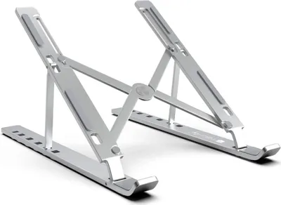 Zdjęcie produktu dla Techly Tablet Halter für Tisch, faltbar, 10"-16" Aluminium