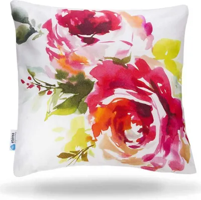 Obrázek produktu pro Dekorační polštářové povlaky eterea Jennifer, barva: červená, rozměry: 40x40 cm, barva: taupe, materiál: 100% bavlna